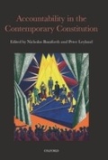 Cover: Accountability in the Contemporary Constitution - OUP eBook
