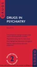 Cover: Drugs in Psychiatry - OUP eBook