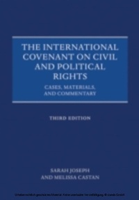 Enlarge image Cover: The International Covenant on Civil and Political Rights - OUP eBook