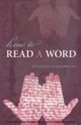 Cover: How to Read a Word - OUP Oxford