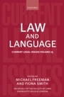Cover: Law and Language - OUP eBook
