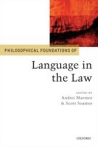 Enlarge image Cover: Philosophical Foundations of Language in the Law - OUP eBook