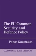 Cover: The EU Common Security and Defence Policy - OUP eBook