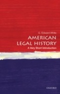 Cover: American Legal History: A Very Short Introduction - Oxford University Press, USA