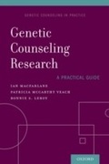 Cover: Genetic Counseling Research: A Practical Guide - OUP eBook