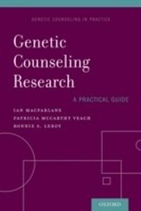 Enlarge image Cover: Genetic Counseling Research: A Practical Guide - OUP eBook