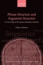 Cover: Phrase Structure and Argument Structure - OUP eBook