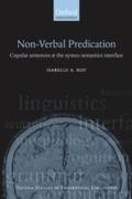 Cover: Nonverbal Predication - OUP eBook