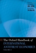 Cover: The Oxford Handbook of International Antitrust Economics, Volume 2 - OUP eBook