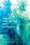 Cover: Does Perception Have Content? - OUP eBook
