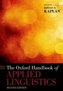 Cover: The Oxford Handbook of Applied Linguistics - OUP USA