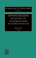 Cover: Defining Religion - JAI Press Inc.