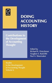 Enlarge image Cover: Doing Accounting History - JAI Press Inc.