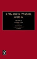 Cover: Research in Economic History - JAI Press Inc.