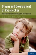 Cover: Origins and Development of Recollection - OUP eBook