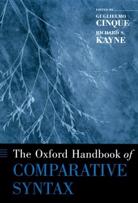 Enlarge image Cover: The Oxford Handbook of Comparative Syntax - OUP USA