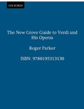 Cover: The New Grove Guide to Verdi and His Operas - OUP eBook