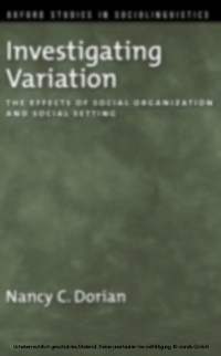 Abbildung von: Investigating Variation - OUP eBook
