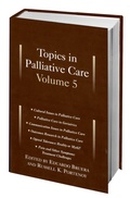 Cover: Topics in Palliative Care - OUP eBook