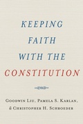 Cover: Keeping Faith with the Constitution - OUP eBook