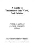 Cover: Guide To Treatments that Work - Oxford University Press