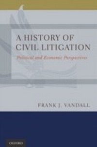 Abbildung von: A History of Civil Litigation - OUP eBook