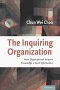 Cover: The Inquiring Organization - Oxford University Press Inc