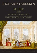 Cover: Music in the Seventeenth and Eighteenth Centuries - OUP eBook