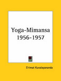 Abbildung von: Yoga-mimansa (1956-1957) - Kessinger Publishing Co