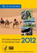 Cover: CDC Health Information for International Travel 2012 - OXFORD