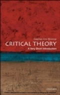 Cover: Critical Theory A Very Short Introduction - Oxford University Press