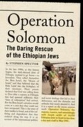 Cover: Operation Solomon - OUP eBook