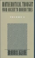Cover: Mathematical Thought From Ancient to Modern Times, Volume 3 - OUP eBook