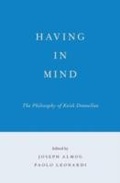Cover: Having in Mind - OUP eBook
