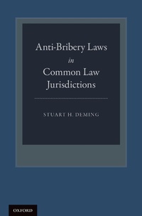 Abbildung von: Anti-Bribery Laws in Common Law Jurisdictions - OUP eBook