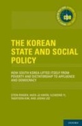 Cover: The Korean State and Social Policy - OUP eBook