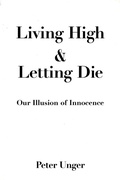 Cover: Living High and Letting Die - OUP eBook