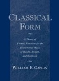Cover: Classical Form - OUP eBook