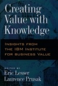 Cover: Creating Value with Knowledge - OUP eBook