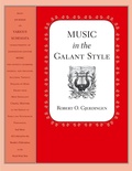 Cover: Music in the Galant Style - OUP eBook