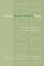 Cover: Getting Health Reform Right - OUP eBook