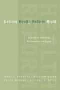 Cover: Getting Health Reform Right - OUP eBook