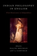 Cover: Indian Philosophy in English - OUP eBook