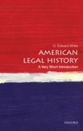 Cover: American Legal History: A Very Short Introduction - Oxford University Press, USA