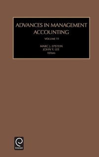 Enlarge image Cover: Advances in Management Accounting - JAI Press Inc.
