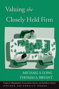 Enlarge image Cover: Valuing the Closely Held Firm - OUP eBook