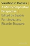 Cover: Variation in Datives - OUP eBook
