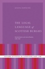 Bild: The Legal Language of Scottish Burghs - OUP eBook