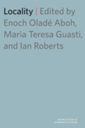 Cover: Locality - OUP USA
