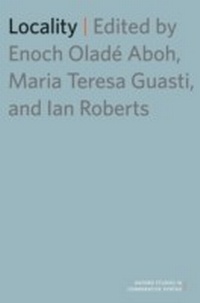 Enlarge image Cover: Locality - OUP USA